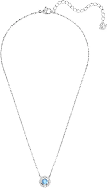 Collier Swarovski Una 5279425 pour Femme en Cristal Bleu Pavé vue 3