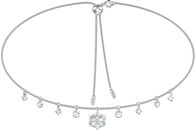 Collier Swarovski Magic 5409271 pour Femme en Blanc Rhodié