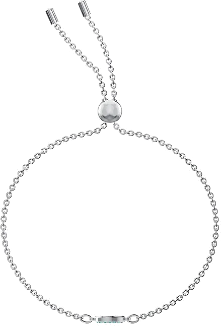 Bracelet Swarovski Luckily Evil Eye 5468920 en métal rhodié argenté et cristaux bleus pour femme vue 2