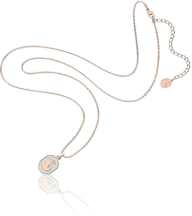 Collier Swarovski Signum 5621106 pour Femme en or rose plaqué et cristaux blancs vue 3