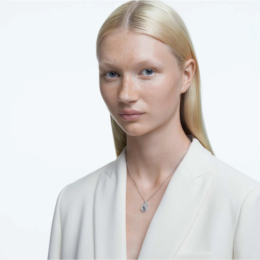 Collier Swarovski Signum 5621098 pour Femme en métal rhodié argenté avec cristaux vue 4