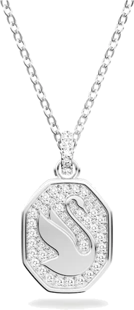 Collier Swarovski Signum 5621098 pour Femme en métal rhodié argenté avec cristaux