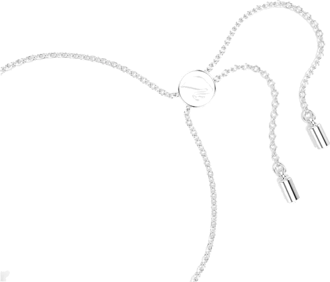 Bracelet Swarovski Lifelong Bow 5646738 en métal plaqué rhodium avec cristaux blancs pour femme vue 3