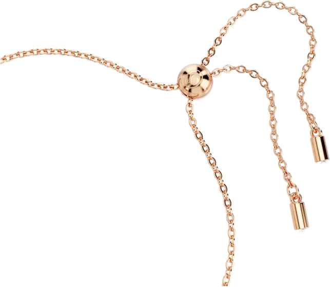 Bracelet jonc ajustable Swarovski Idyllia 5683581 coeur en plaqué or rose pour femme vue 3