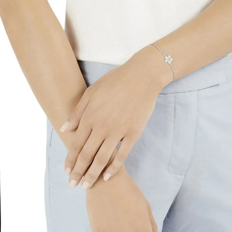 Bracelet Swarovski Tough 5397483 pour femme en métal argenté plaqué rhodium et cristaux vue 2