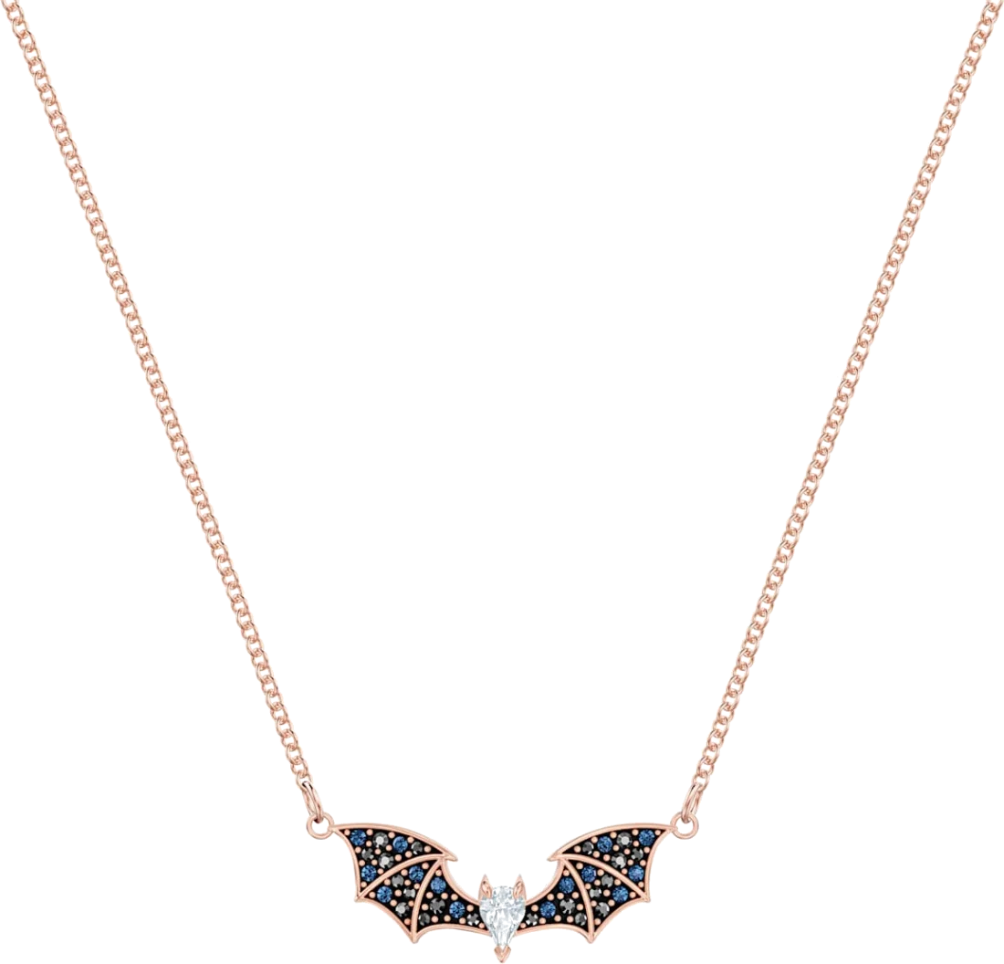 Collier Swarovski Prosperity 5491565 en plaqué or rose avec cristaux multicolores - Pour Femme vue 2