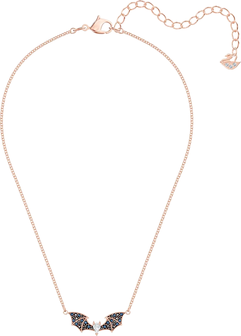 Collier Swarovski Prosperity 5491565 en plaqué or rose avec cristaux multicolores - Pour Femme vue 4