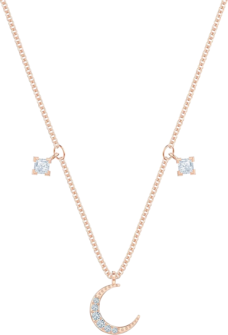 Collier Swarovski Prosperity 5491565 en plaqué or rose avec cristaux multicolores - Pour Femme vue 5