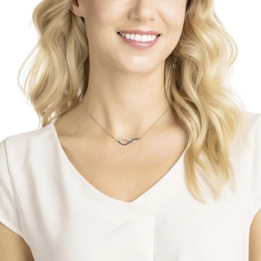 Collier pour Femme Swarovski 5384366 en Métal Plaqué Or Rose vue 2