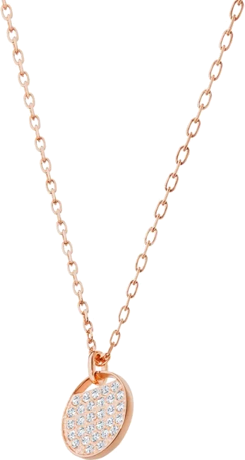 Collier Swarovski Ginger 5265913 pour Femme en Or Rose avec Cristaux Blancs vue 2