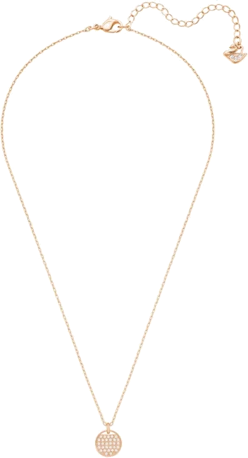 Collier Swarovski Ginger 5265913 pour Femme en Or Rose avec Cristaux Blancs vue 3