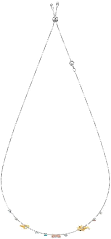 Collier Choker Swarovski Ocean 5480781 pour Femme, Plaqué Rhodium avec Cristaux Multicolores vue 2