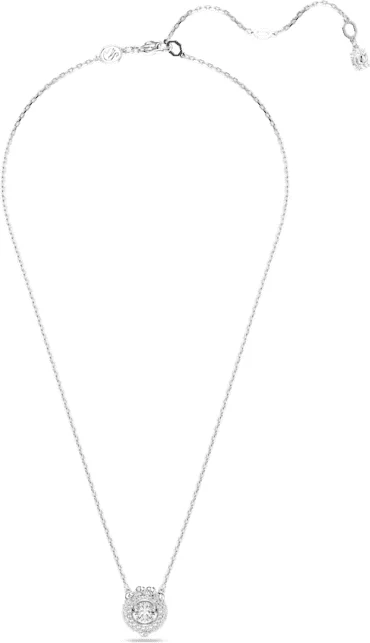 Collier Swarovski Dragon & Phoenix 5686320 en plaqué rhodium et cristaux blancs pour Femme vue 2