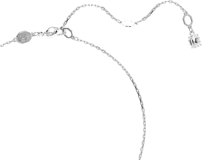 Collier Swarovski Dragon & Phoenix 5686320 en plaqué rhodium et cristaux blancs pour Femme vue 3