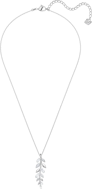 Collier Swarovski Mayfly 5423184 en plaqué rhodium argenté avec cristaux blancs pour femme vue 2