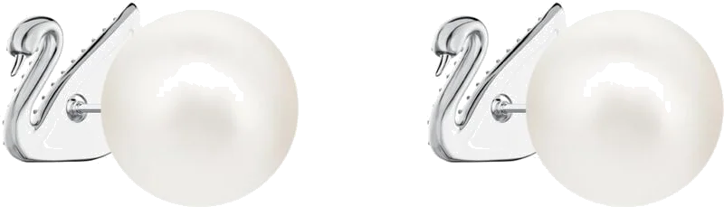 Boucles d'oreilles Swarovski 5416591 en plaqué rhodium argenté pour femme vue 3