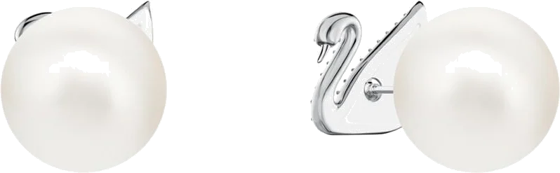 Boucles d'oreilles Swarovski 5416591 en plaqué rhodium argenté pour femme vue 4