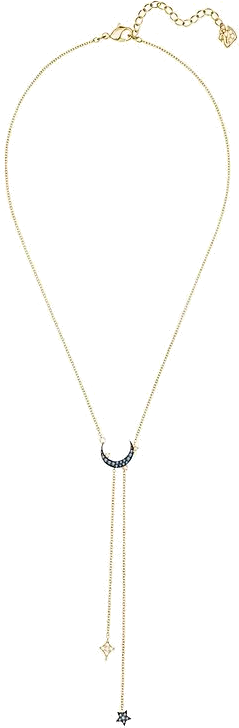 Collier Swarovski Duo Moon 5412630 en plaqué or pour femme vue 2