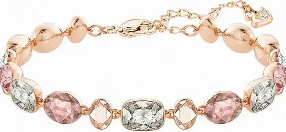 Bracelet Swarovski Girlfriend 5286161 pour Femme en plaqué or rose avec cristaux