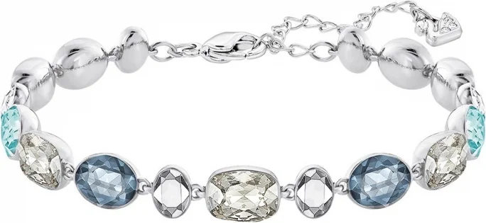 Bracelet Swarovski Girlfriend 5286162 pour Femme, plaqué rhodium argenté et incrusté de cristaux