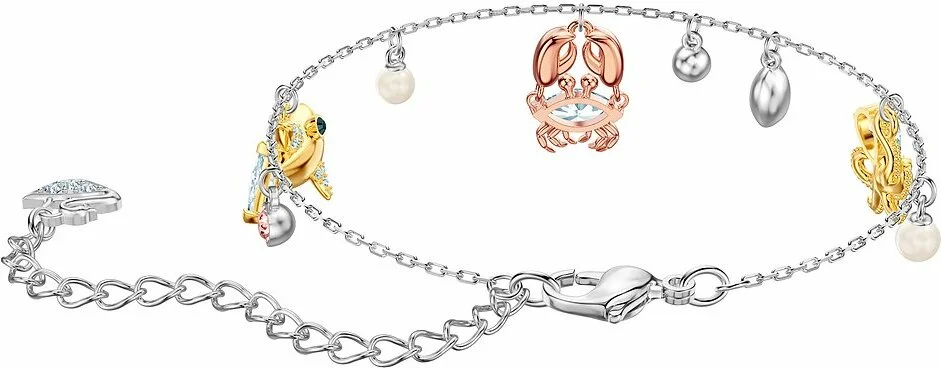 Bracelet Swarovski Ocean 5462584 pour Femme, Plaqué Rhodium Argent et Cristaux Multicolores vue 2