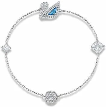 Bracelet pour Femme Swarovski Dazzling Swan 5521473 en Argent Rhodié