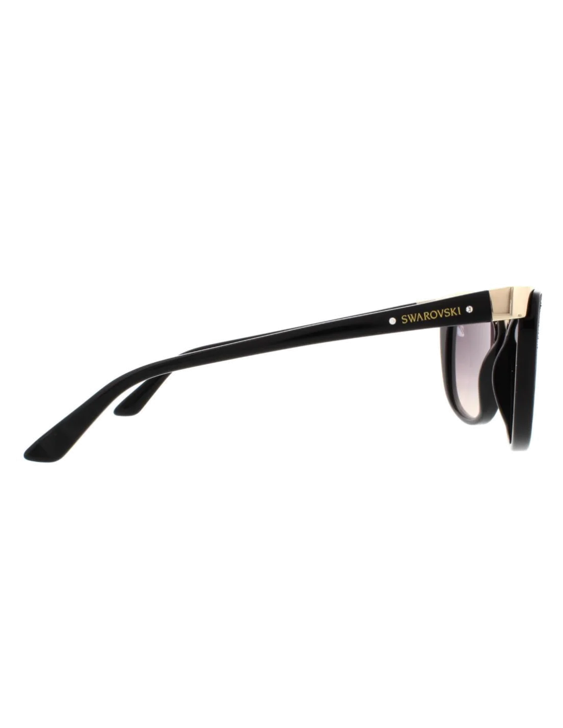 Lunettes de soleil femme Swarovski SK0061 01B Noir vue 2