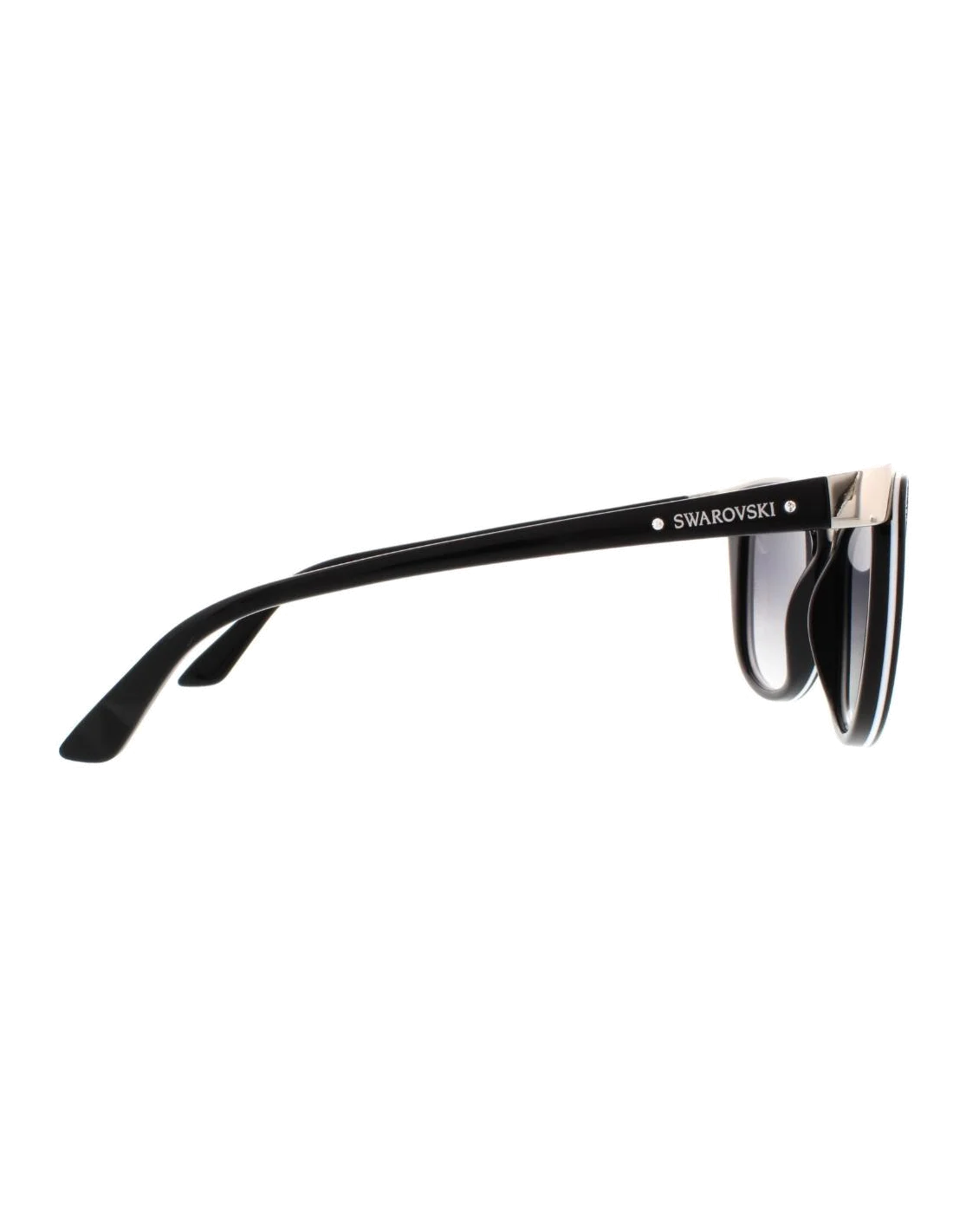 Lunettes de soleil femme Swarovski SK0061 05B Noir vue 2