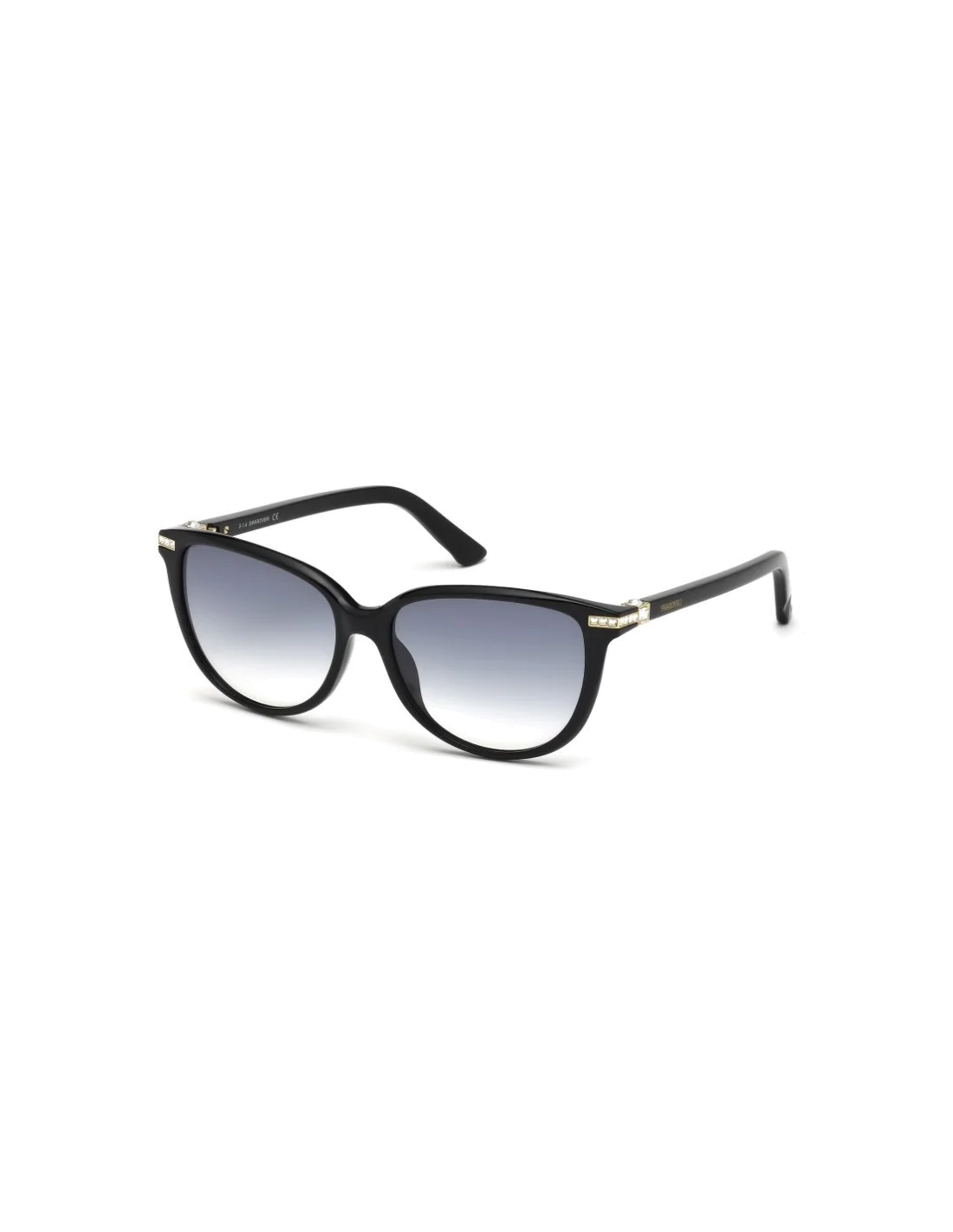Lunettes de soleil femme Swarovski SK0077 01W Noir