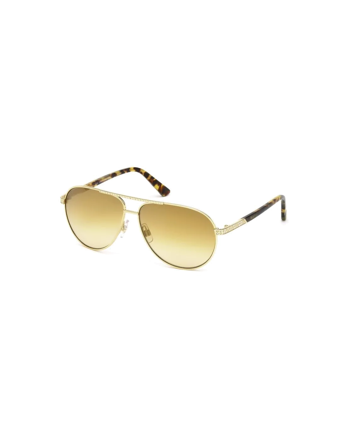 Lunettes de soleil femme Swarovski SK0078 32F Doré