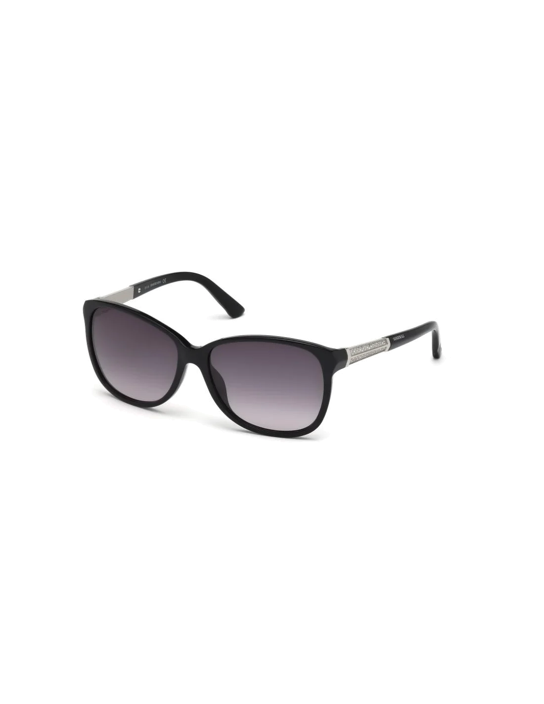 Lunettes de soleil femme Swarovski SK0083 01B Noir