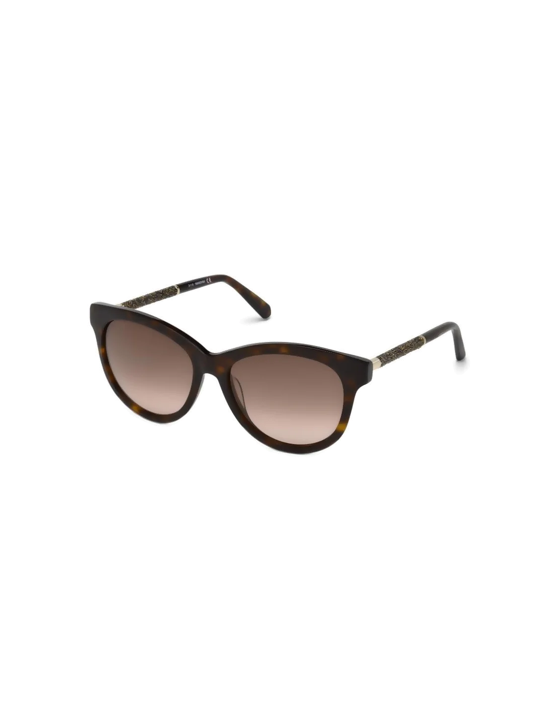 Lunettes de soleil femme Swarovski SK0132 52F Ecaille