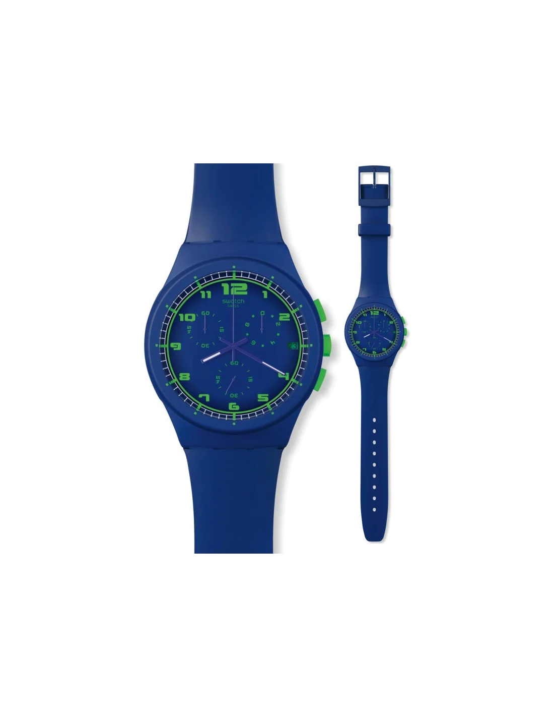 Montre Mixte Swatch SUSN400 BLUE C