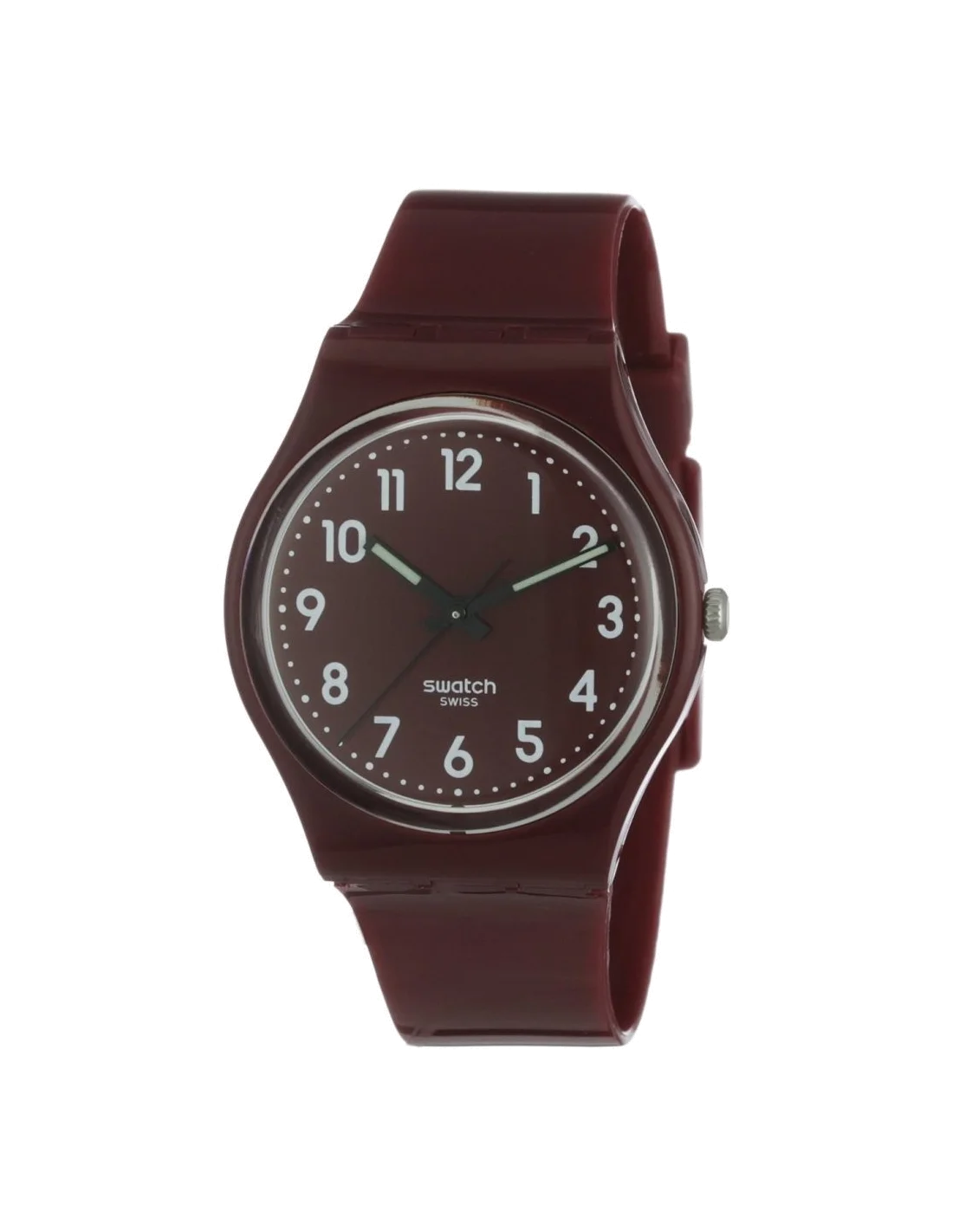 Montre Femme Swatch Shiny Maroon GR158