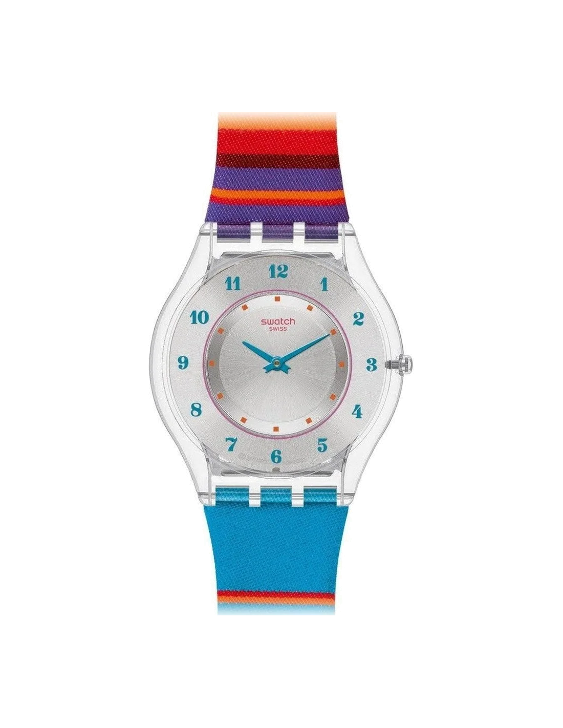 Montre Femme Swatch Skin Flute De Pan SFK372 Multicolore