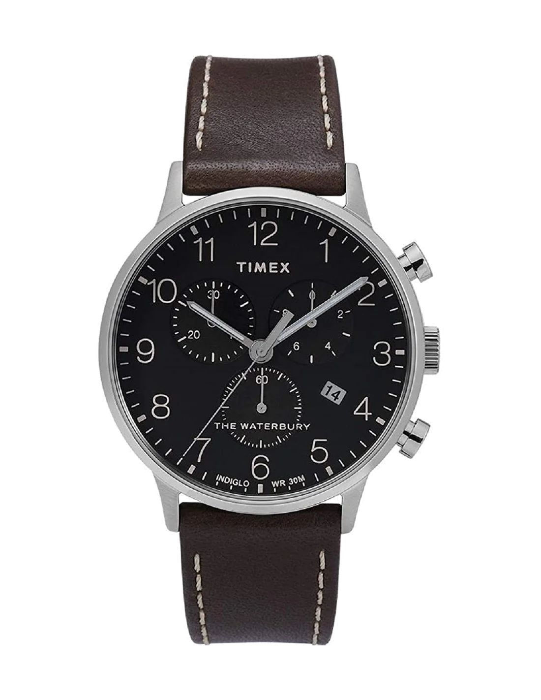 Montre Homme Timex Waterbury 2034713508 Chronogrape vue 2