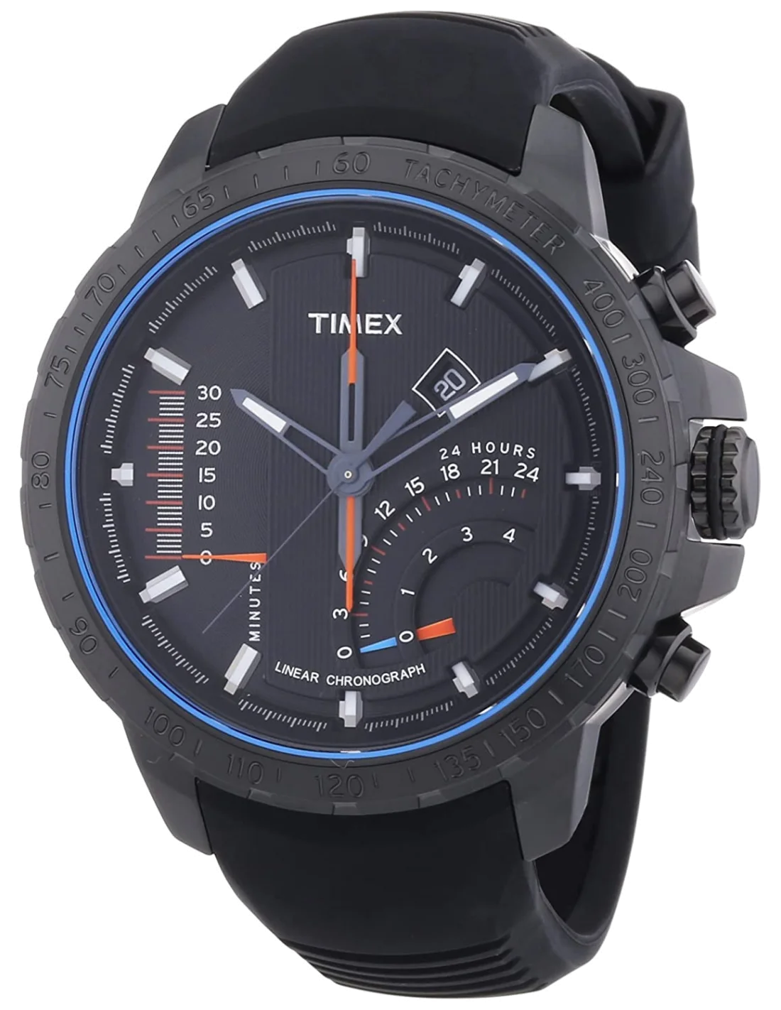 Montre Homme Timex Intelligent T2P272 Chronographe vue 2