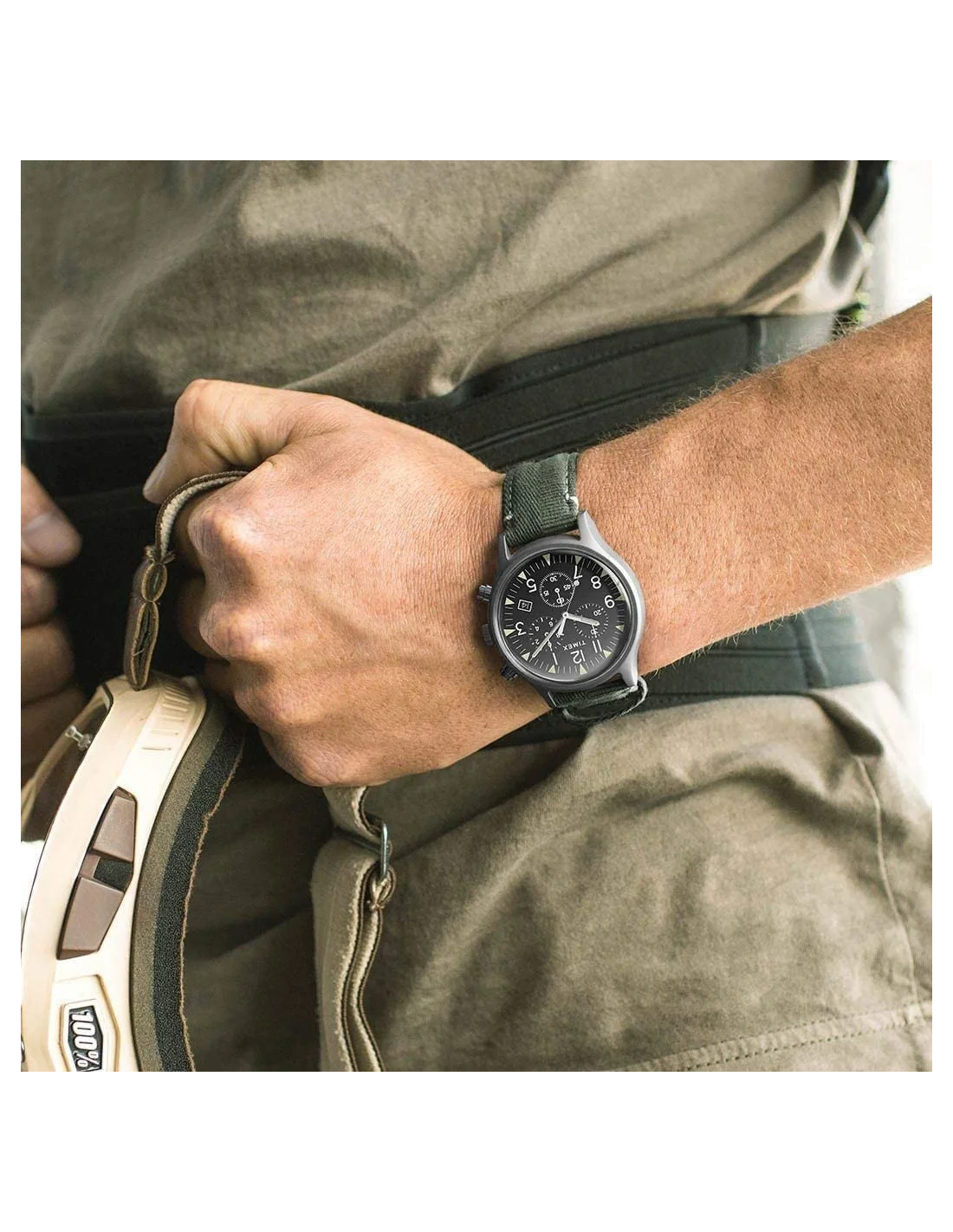 Montre Homme Timex MK1 TW2R68600 Chronographe vue 3