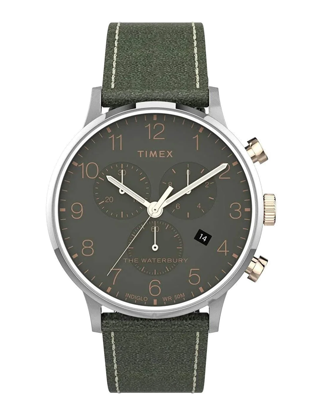 Montre Homme Timex Waterbury TW2T71400 Chronographe vue 3