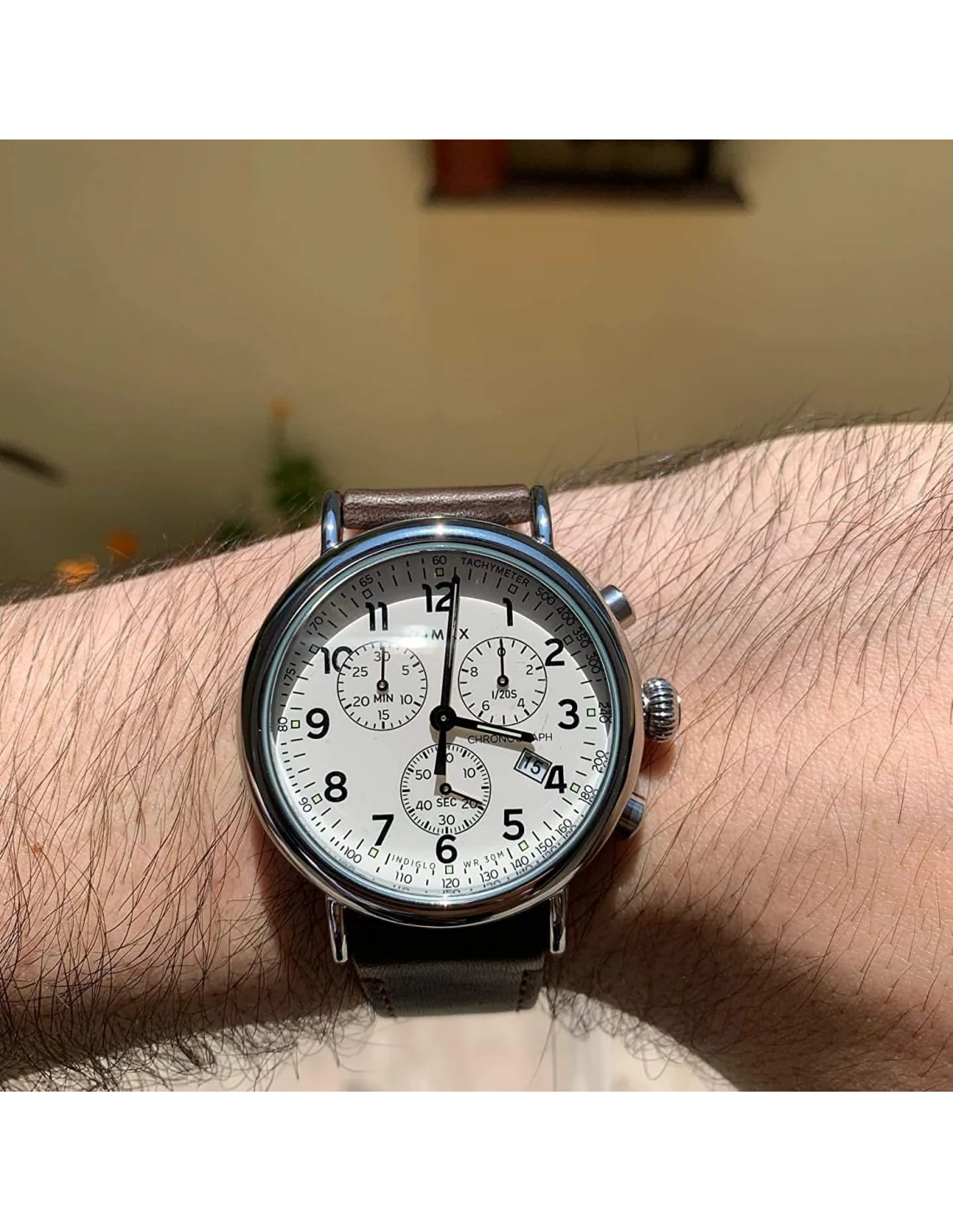 Montre Homme Timex Classique TW2T21000 Chronographe vue 2