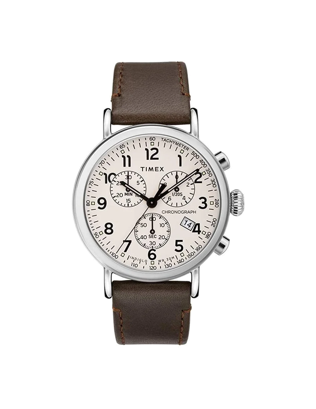 Montre Homme Timex Classique TW2T21000 Chronographe vue 3