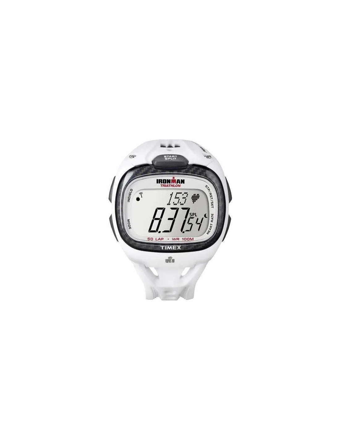 Montre Sport Timex Ironman Race Trainer Pro Set blanc T5K490