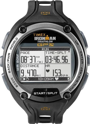 Montre Homme Sport Timex Ironman Run Trainer T5K267 GPS