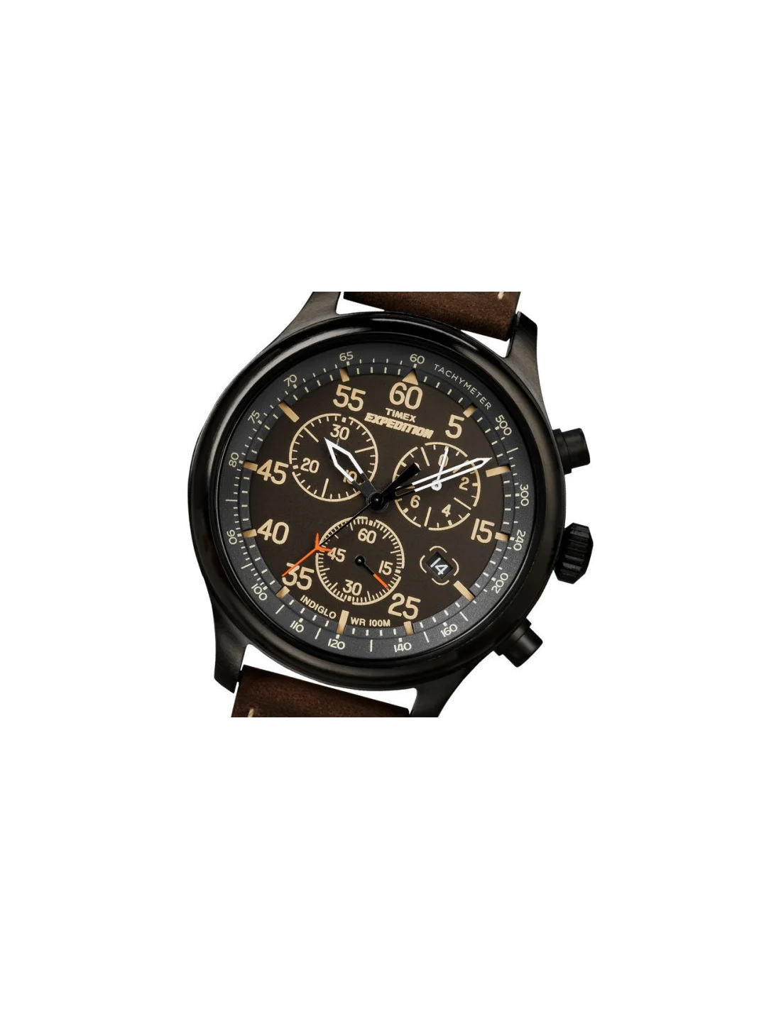 Montre Homme Timex Expedition T49905 Marron vue 2