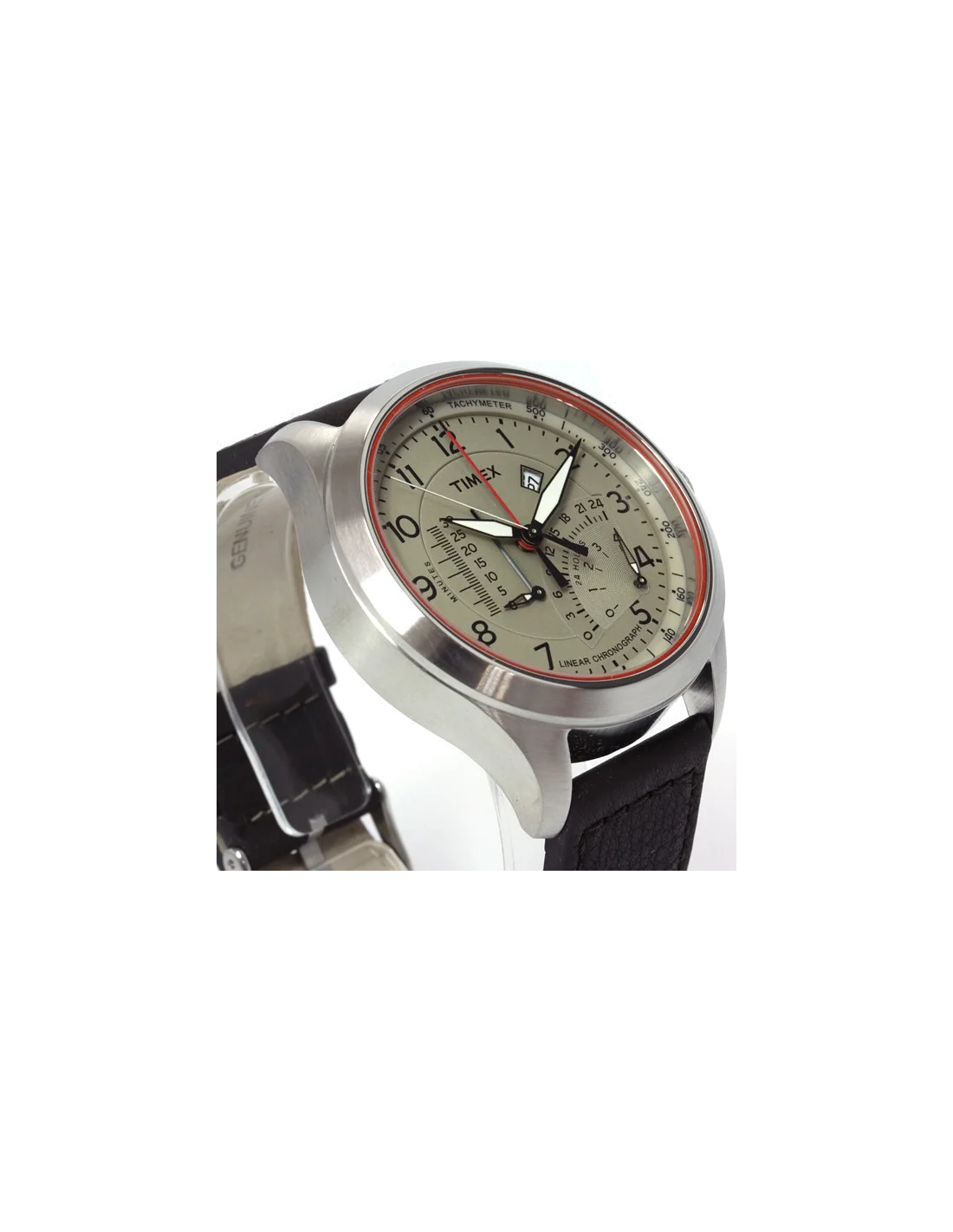 Montre Homme Timex Intelligent T2P275 Marron vue 2