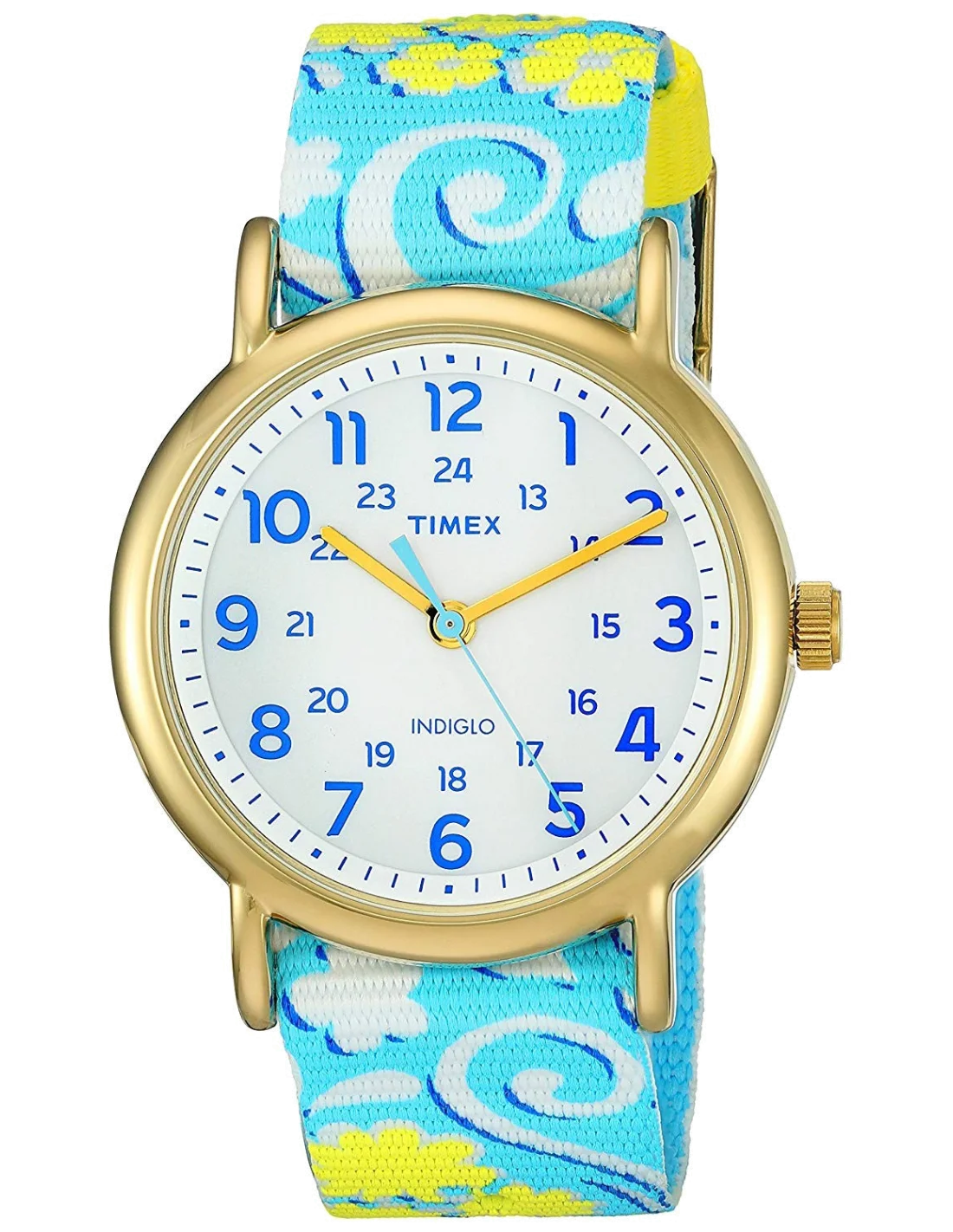 Montre Femme Timex Weekender TW2P90100 Bleu