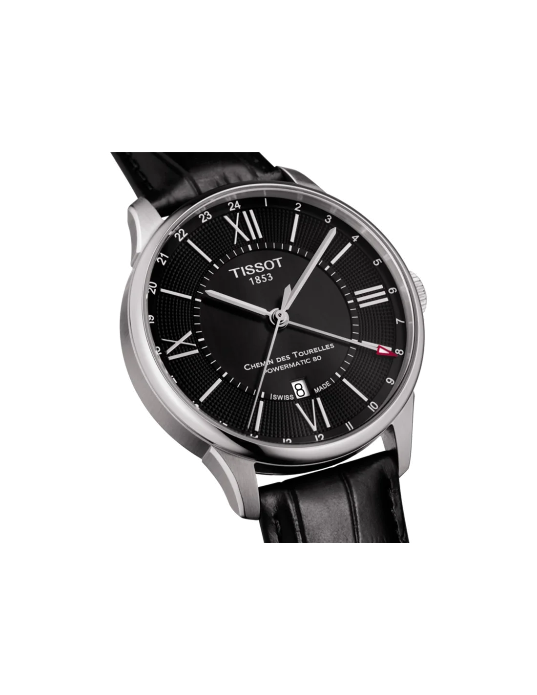 Montre Homme Tissot T-Classic Chemin des Tourelles Powermatic 80 T0994291605800 vue 3