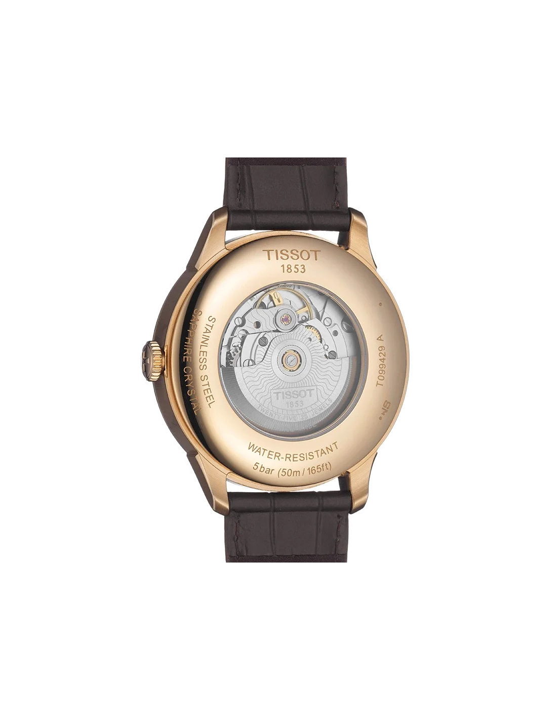 Montre Homme Tissot T-Classic Chemin des Tourelles Powermatic 80 T0994293603800 vue 4