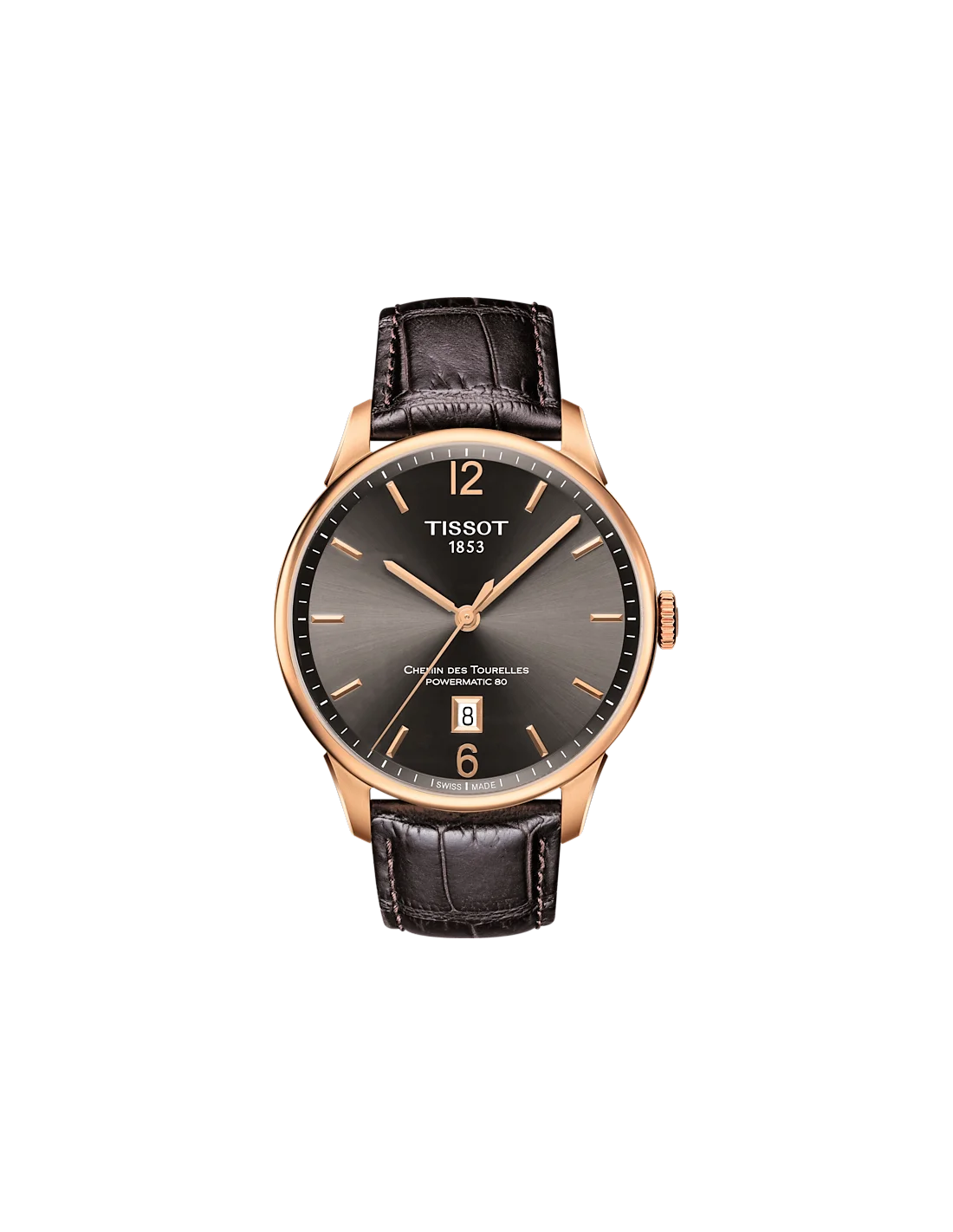 Montre Homme Tissot T-Classic Chemin des Tourelles Powermatic 80 T0994073644700 vue 2