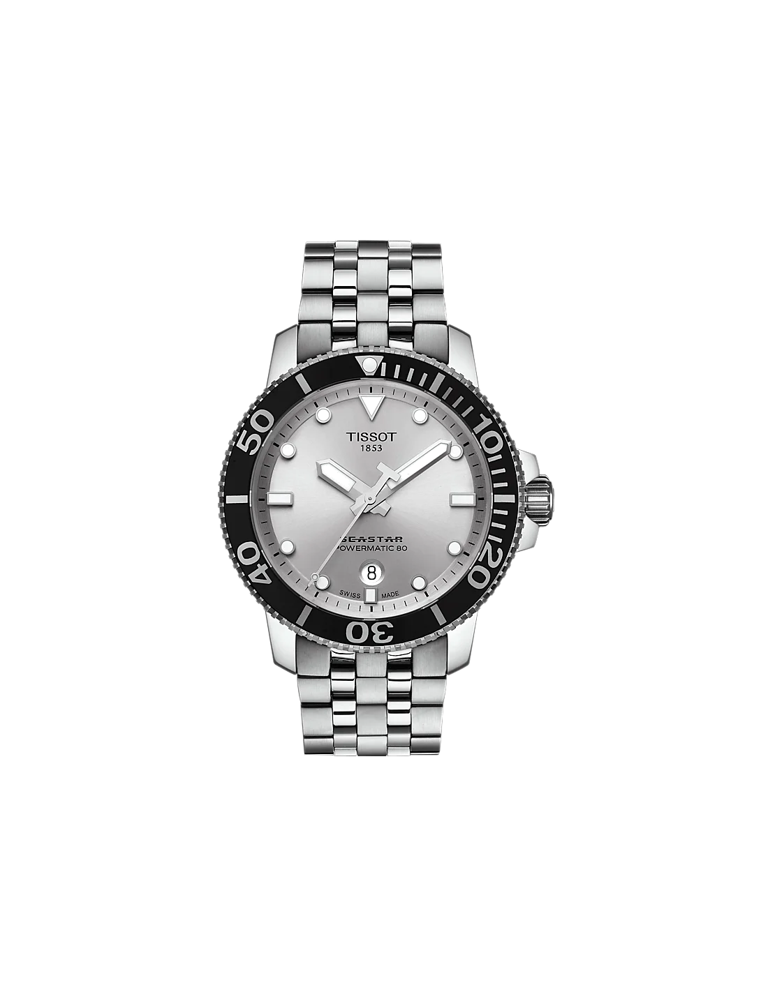 Montre Homme Tissot Seastar 1000 Powermatic 80 T1204071103100 vue 3